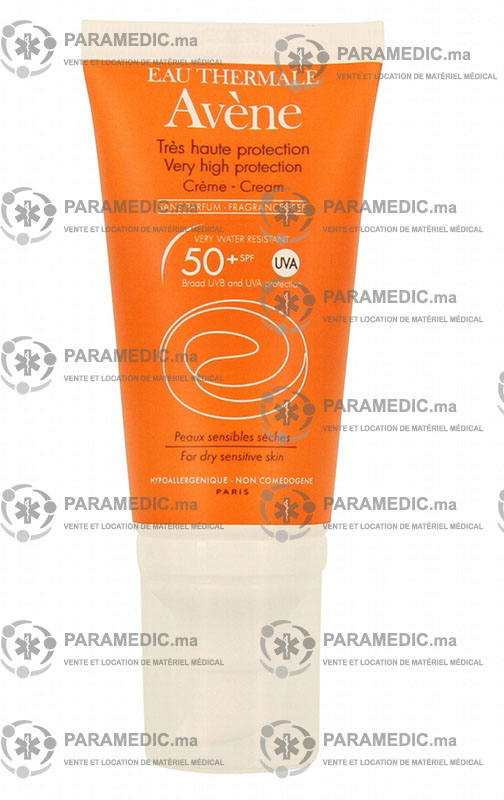 Avène Crème Solaire Teintée Très Haute Protection SPF 50+ | Paramedic.ma