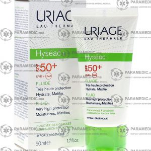 Uriage HYSÉAC Fluide SPF 50+ | Paramedic.ma
