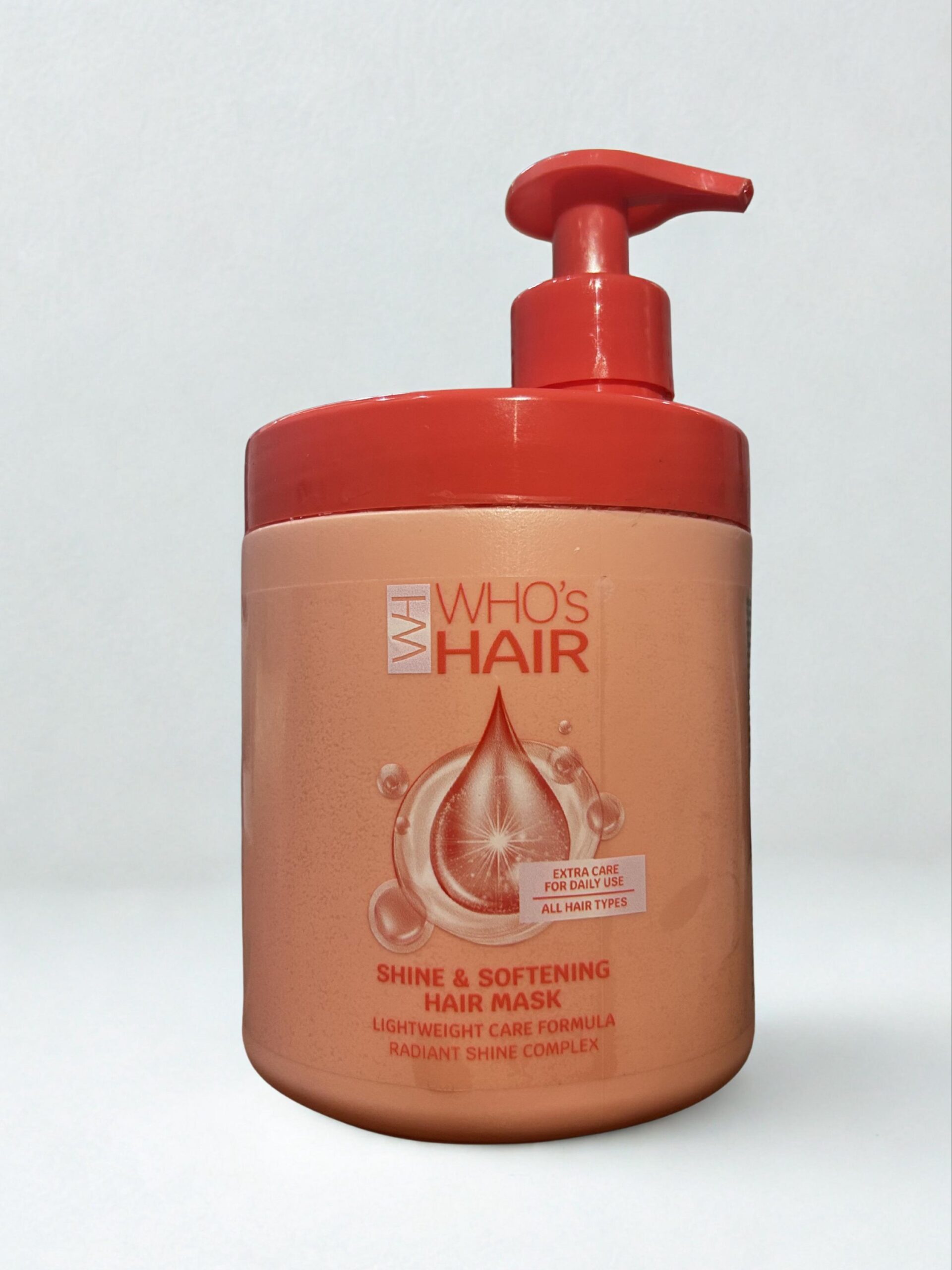 Who’s Hair Hair Mask – Masque Capillaire 750 ml 🌿💆‍♀️