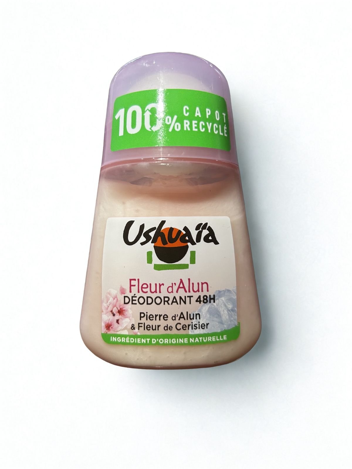 🌸 Déodorant Bille Ushuaïa Fleur d'Alun – Parfum Fleur de Cerisier
